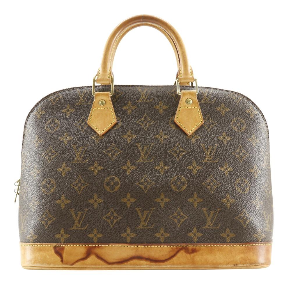 

LOUIS VUITTON Alma PM Handbag M51130 Brown Monogram canvas Women Used