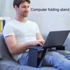 PU Leather Surface Computer Support 6-in-1 Function Laptop Desk Foldable Laptop Stand  Living Room