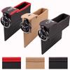 Premium Pu Leather Car Seat Storage Box Stylish Coin Collector And Cup Holder
