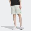 Adidas Originals Clover Woven Shorts With Monochrome Logo Patch Men Shorts Linen-Green IK8680