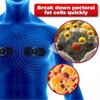 2pcs Ems Gynecomastia Reduction Massage, Portable Electric Ems Neck Massager, Cervical Massage For Pain Relief