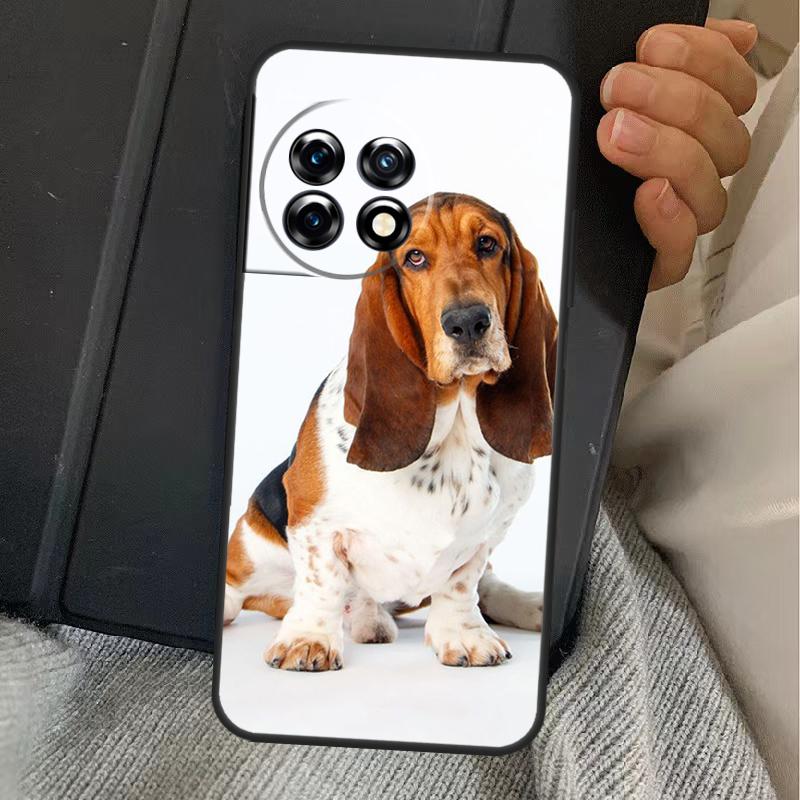 

Basset Hound Dog Case For OnePlus Nord 5 CE 2 3 4 Lite N20 N30 OnePlus 15 13 12 11 10T 10R 12R 13R 13T Cover OnePlus Nord 5