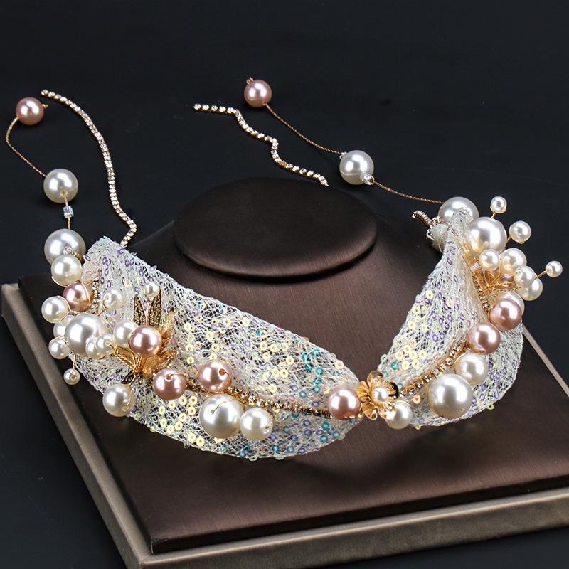 2020 Fairy Hairband: Bridal Korean-Style Mesh Headdress Accessories