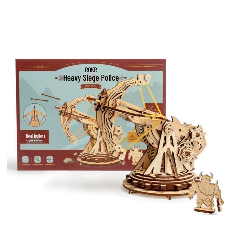 DIY Wooden Science Model Kit for Creative Kids