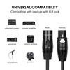 Twozoh XLR Male to Female Microphone Cable, 10M, Pack of 2, Balanced 3-Pin XLR Microphone Cord (ProfessionalHifi)
