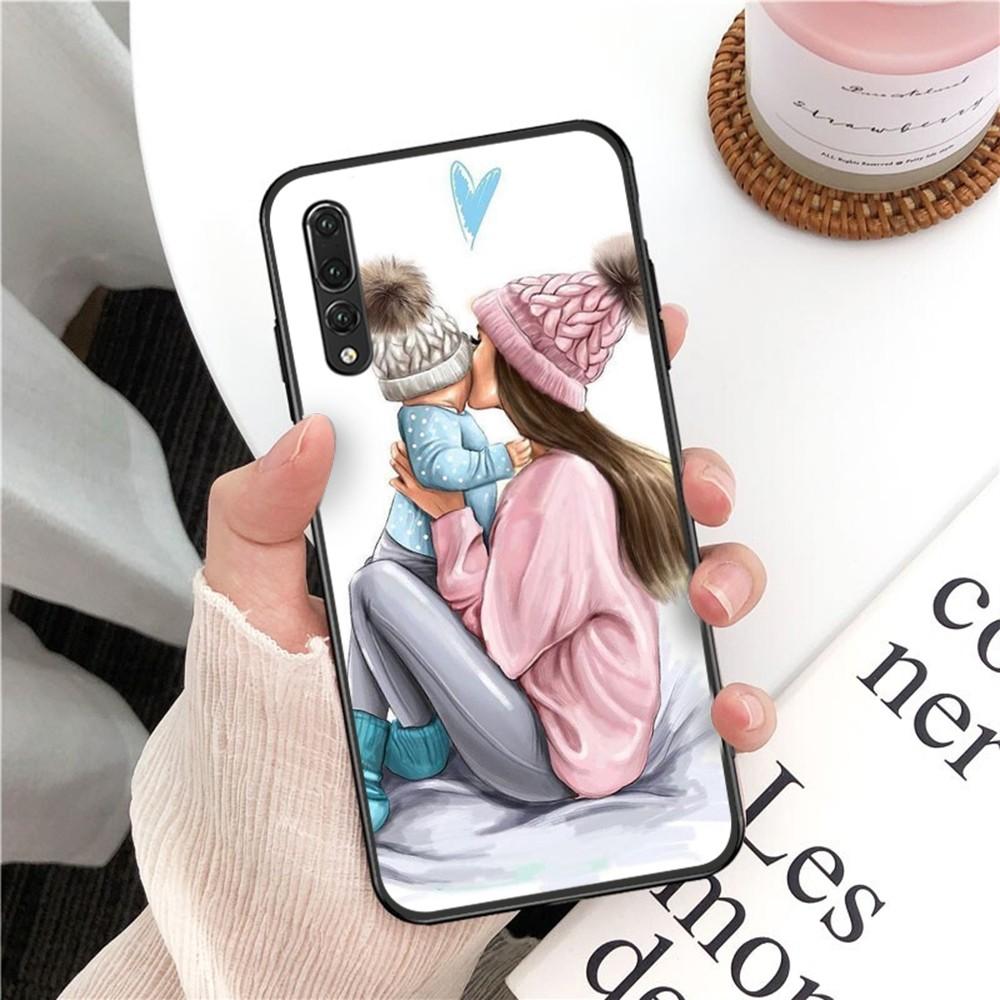 Super Mom MaMa Fundas Phone Case For Huawei P 8 9 10 20 30 40 50 Pro Lite Psmart Honor 10 Lite 70 Mate 20lite
