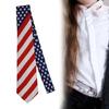 American British Print Neck Tie Wedding Business Suit Patriotics Polyester Tie