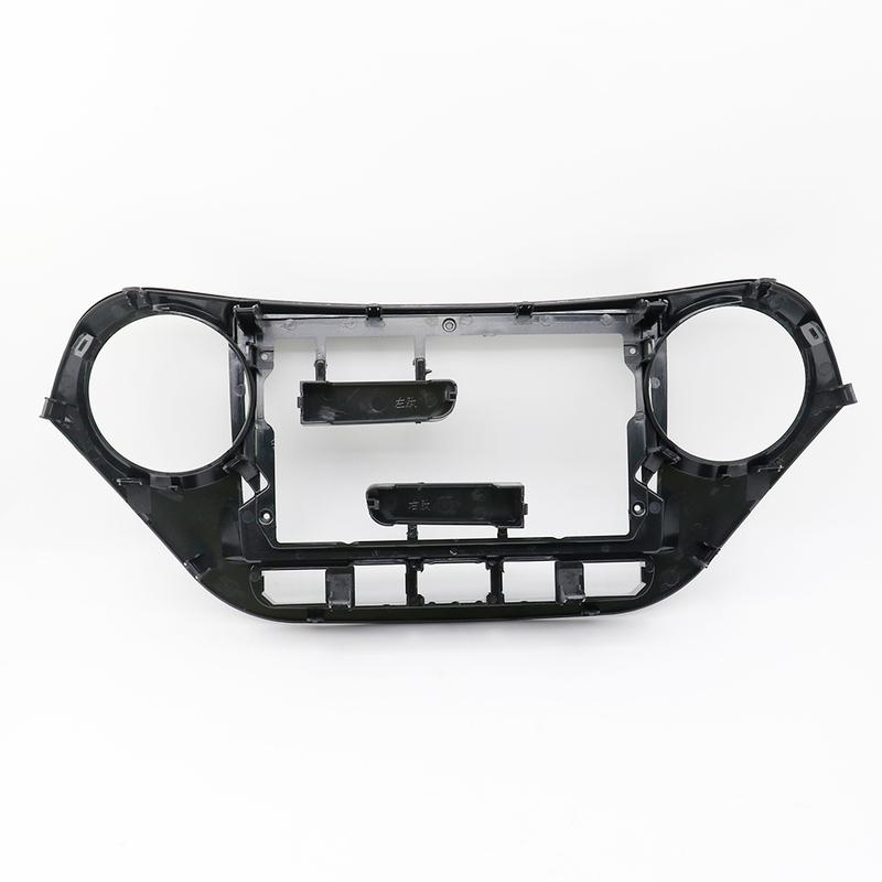 2 Din 9 Inch Car Radio Installation Plastic Fascia Panel Frame and Cable for HYUNDAI I10 2014~2017 Dash Mount Kit