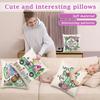 Easter Pillow Covers Decorations Cases For Home Holiday Set Of 4 Easter Pillowcase Holiday Home Sofa Bedside Pillowcase