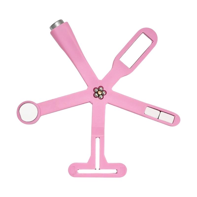 6 in 1 Nail Magnet Pens,Magnetic Nails Polish Magnet Wand for Nails Cats Eye Nail Design Tools Nail Art Accessories розовый