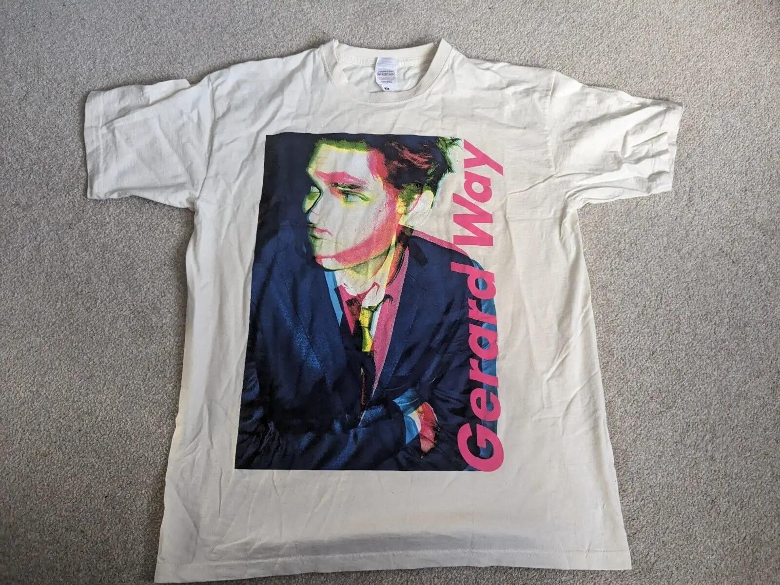 Gerard Way T Shirt Hesitant Alien Tour Concert Full Size NI225 FREE SHIPPING XXXXL
