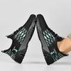 Trendy shoes men's new one-foot stool casual men's shoes breathable fly-woven mesh air cushion running shoes men's 39-50 sports shoes