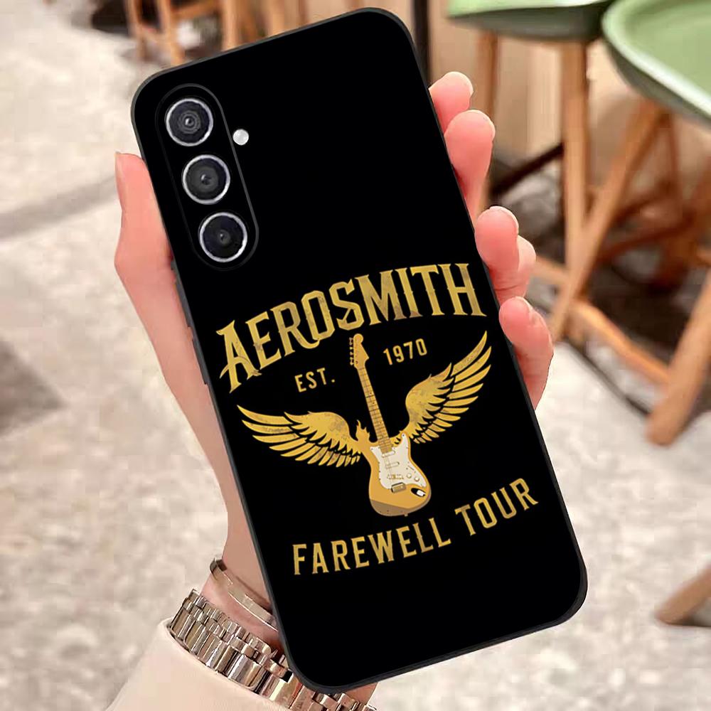 

Band Aerosmith Phone Case For Samsung S26 S25 Edge S24 S23 S22 S21 S20 Ultra Plus Fe Galaxy Silicon Cover Galaxy S26