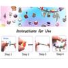 Blaues Cartoon Kinder Kristallarmband DIY Set - Handgemachtes Schmuck Geschenkset