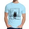 I Am A Purrgrammer Purrgrammer Car T Shirt Fashion Crewneck For Men Free Shipping