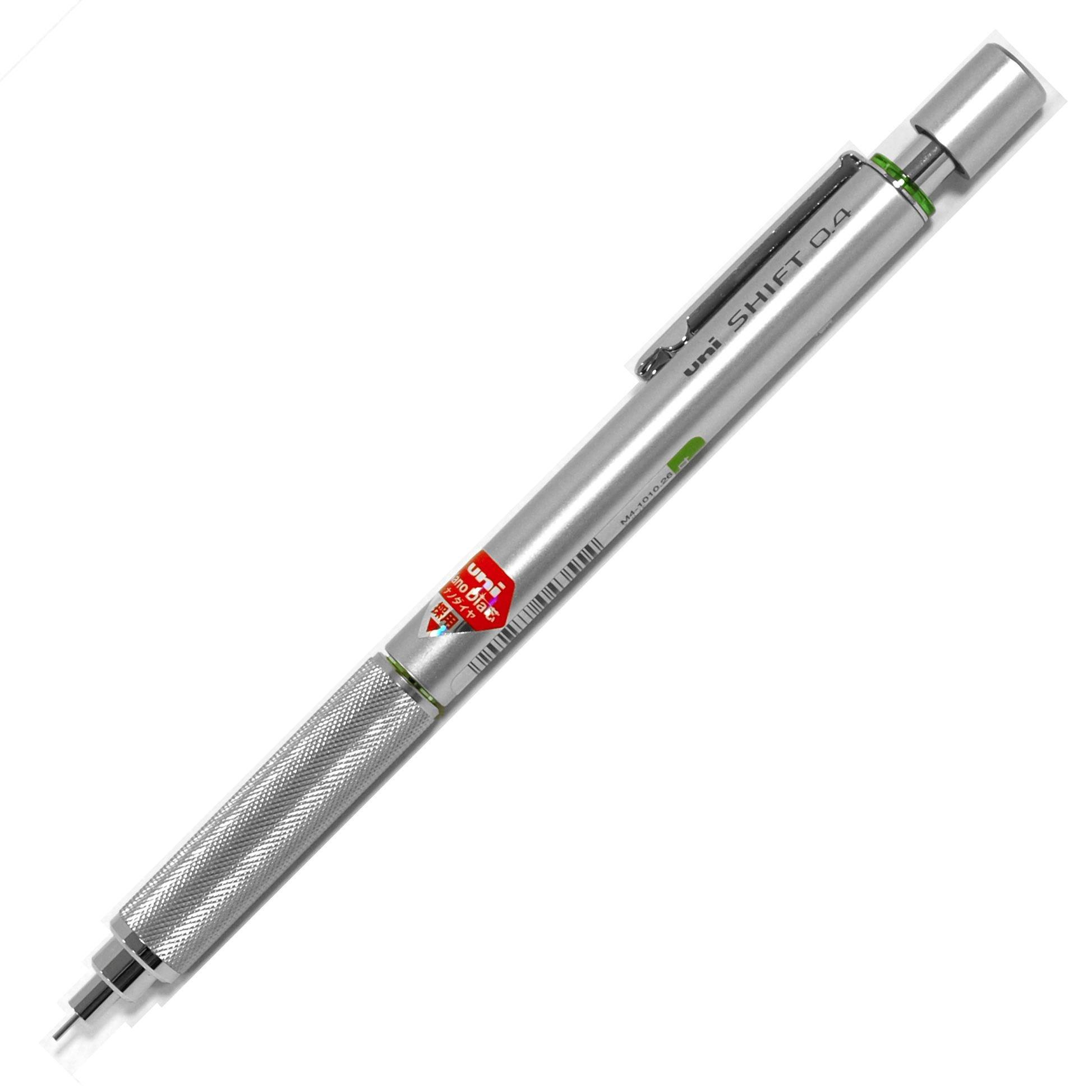

Mitsubishi Pencil Mechanical Pencil Shift Drafting Silver 0.4 M41010.26