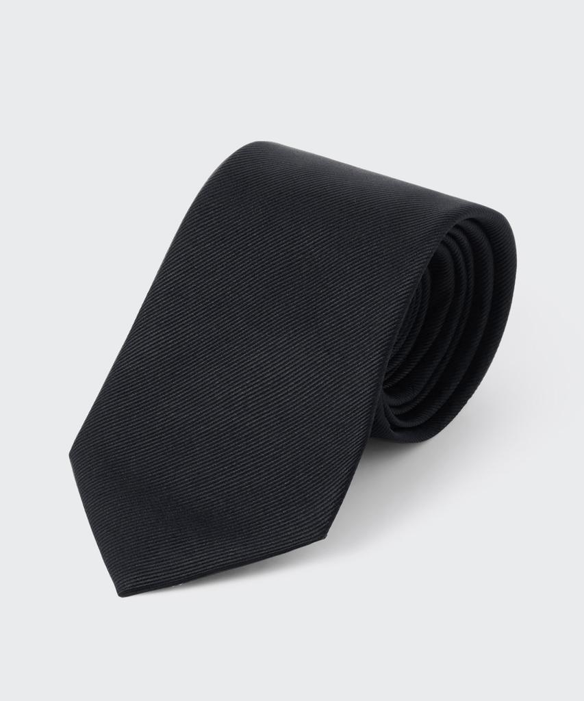 MUSINSA STANDARD Standard Solid Tie [Black]