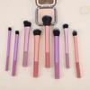 8ks sada štětců na make-up s měkkými syntetickými vlasy, štětce na make-up, podklad, tvářenka, oční stíny, kosmetické nástroje na líčení