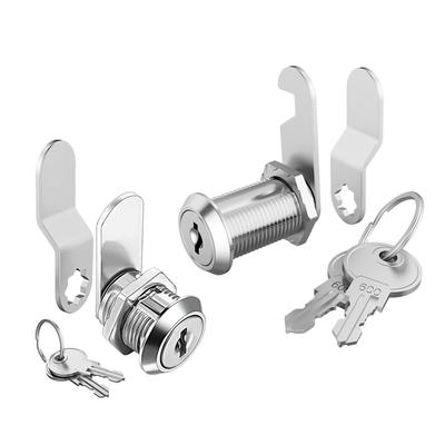 Cam Locks for Cabinets RV Storage Cam Lock Compartment Locks Replacement Lock for Campers Trailer with Keys Zinc Alloy Mailbox