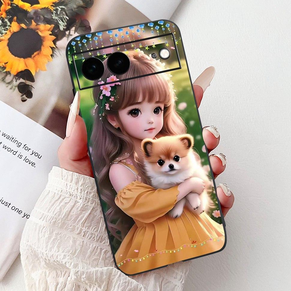 For Google Pixel 7 2022 Case Cute Fashion Painted Soft Silicone Phone Case For Google Pixel 7 Pixel7 Google7 GO3Z5 Cover Coque