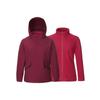  Mountia  Women S Mike Waterproof 2 In 1 Fleece Padded Jacket Magenta