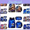 Conjunto de Mochila Escolar Anime Sonic Com Estampas de Desenhos Animados À Prova D'água Respirável Para Crianças