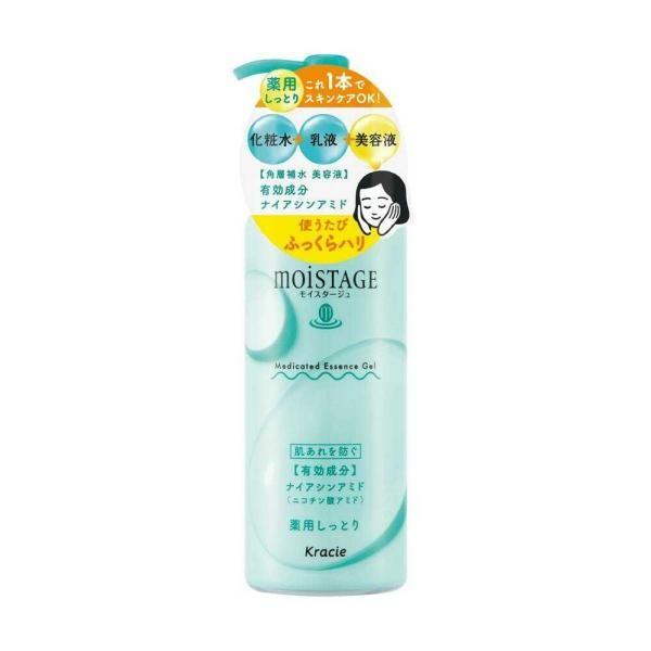 Kracie Moistage Lift Essence Moist Gel  Milk  Lotion
