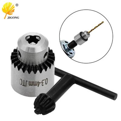 Micro Mini Electric Drill Grinder with Precision Chuck, 0.3-4MM Clamping Range and Sleeve.
