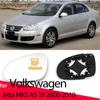 Left Right Door Side Heated Wing Mirror Glass Rearview Rearview Plate for Volkswagen VW Jetta MK5 A5 1K 2006-2010 Replacement