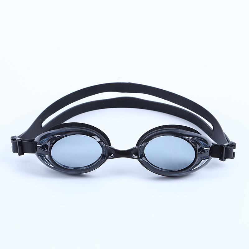

Oubo adult swimming goggles, anti-fog, high-definition, waterproof, casual, transparent swimming goggles, non-restrictive silicone swim goggles чёрный