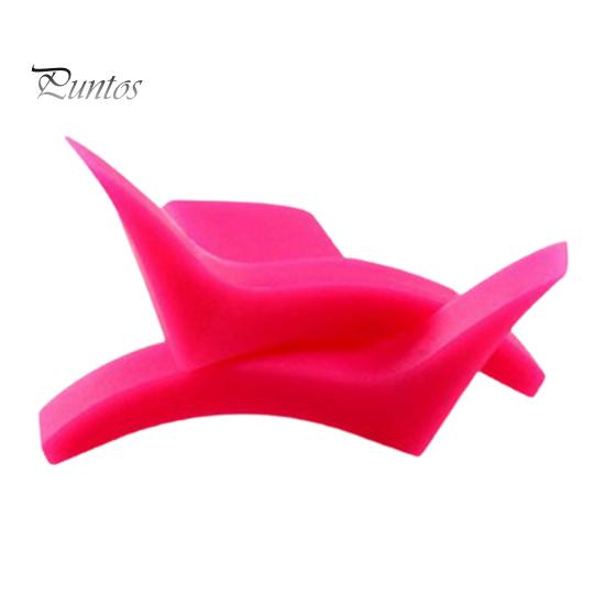 2Pcs Eyeshadow Stamp Solid Color Makeup Tools Silicone Wing Eye Makeup Applicator for Women