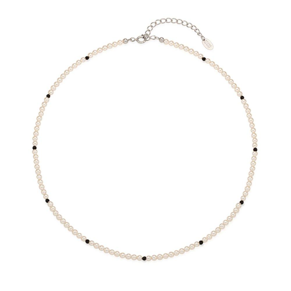 [Stonehenge] Silver Pearl Necklace Sc1637
