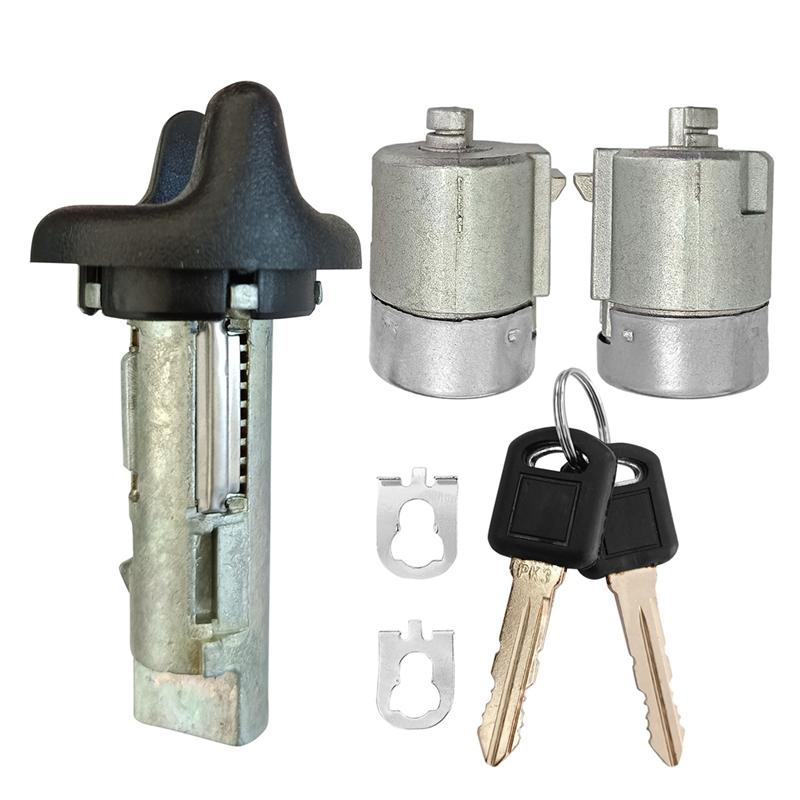 Präziser Zündschloss Schalter Türschloss Zylinder Schlüssel Set 702671 702674 597749 Für GMC C/K Pickup Suburban Tahoe Yukon