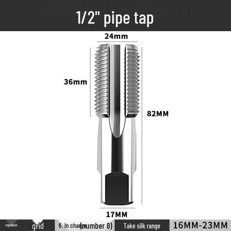 Doppelköpfiger Linksgewinde-Ausdreher für abgebrochene Wasserhähne, Rohre und Schrauben