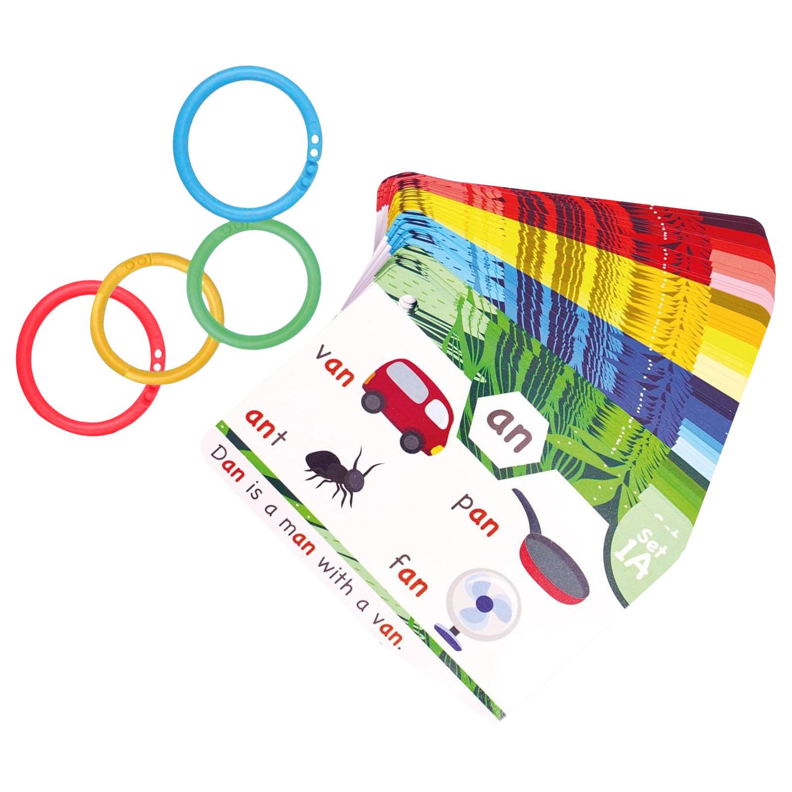 

Фонетические карточки для детей, быстрое изучение правописания букв, обучающий набор, карточки для распознавания фонетики для малышей