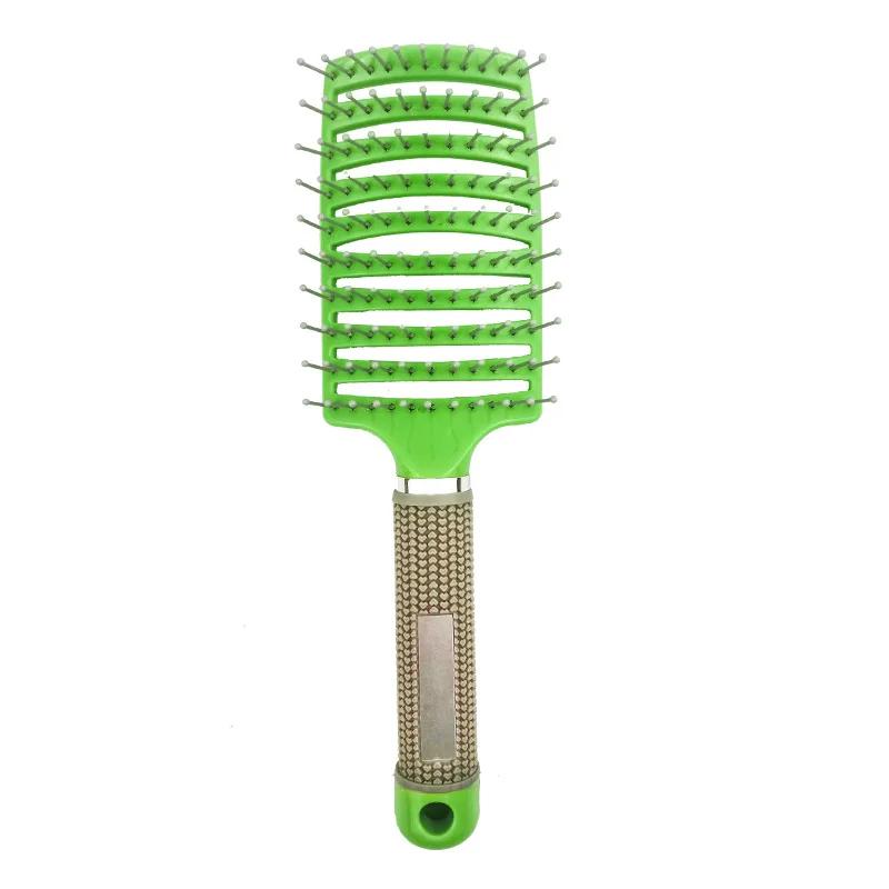1 PC Hair Scalp Massage Comb Hairbrush Massager Women Wet Curly Detangle Hair Brush for Salon Hairdressing Styling Tools