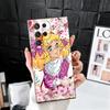 Anime Candy Candy Soft Phone Case for Samsung Galaxy S26 S25 Edge S24 Ultra S23 Plus S22 S21 FE S20 Black Cover Back Shell