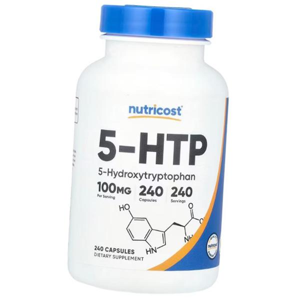 

5-гідрокситриптофан, 5-HTP 100, Nutricost (72647006) 240caps