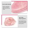 Rose Quartz Jade Gua Sha Board Acupuncture Massage Natural Face Lifting Stone Guasha Scraping Facial Gouache Pink Quartz Massage