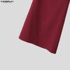 INCERUN 3PCS Men Lapel Neck Long Sleeve Cloak Blazer and Vest and Long Suit Pants Outfits