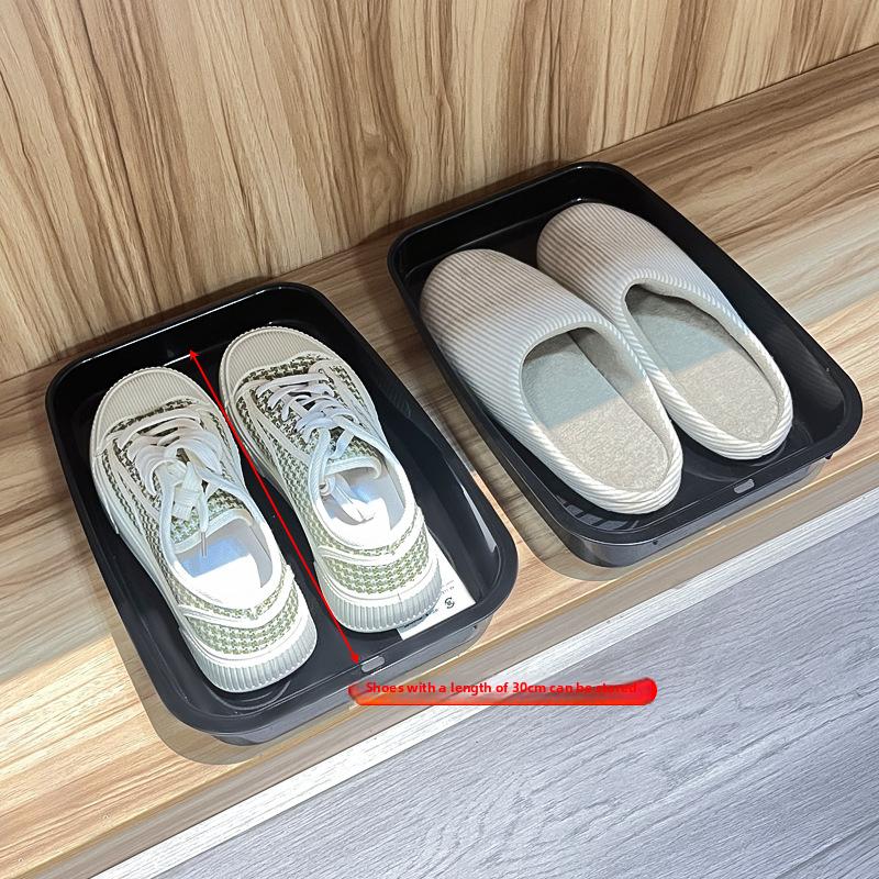Car Shoes Storage Tray Interior Multifunctional Durable Accessory Tidying Vehicle Organizer Under Seat Container Box