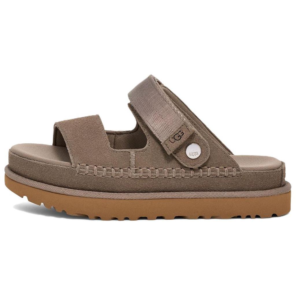 UGG Fashionable Minimalist One-Strap Sandals Women Sandals Brown Gray 1167399-SKP