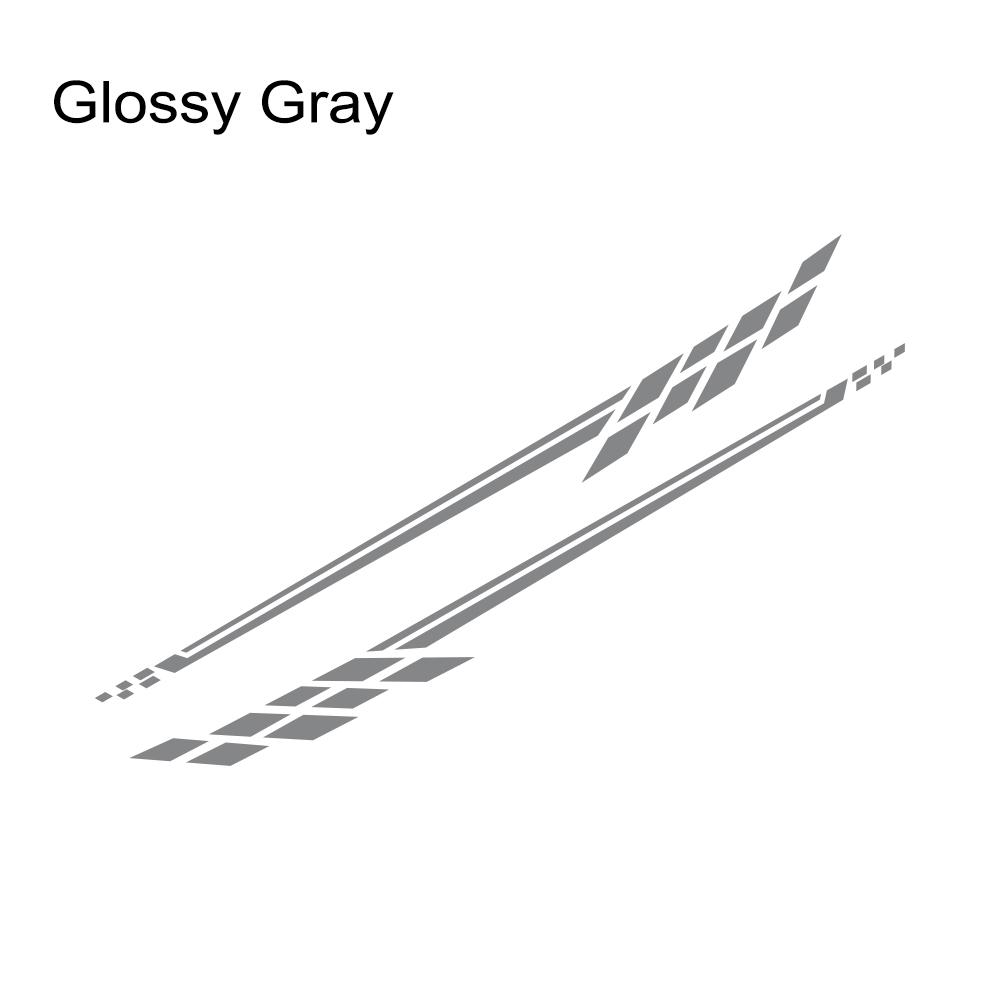 Car Waist Line Vinyl Film Stickers For SUV Auto Racing Sport Styling Long Stripes Graphic Stripes Decor Decal Tuning Accessories