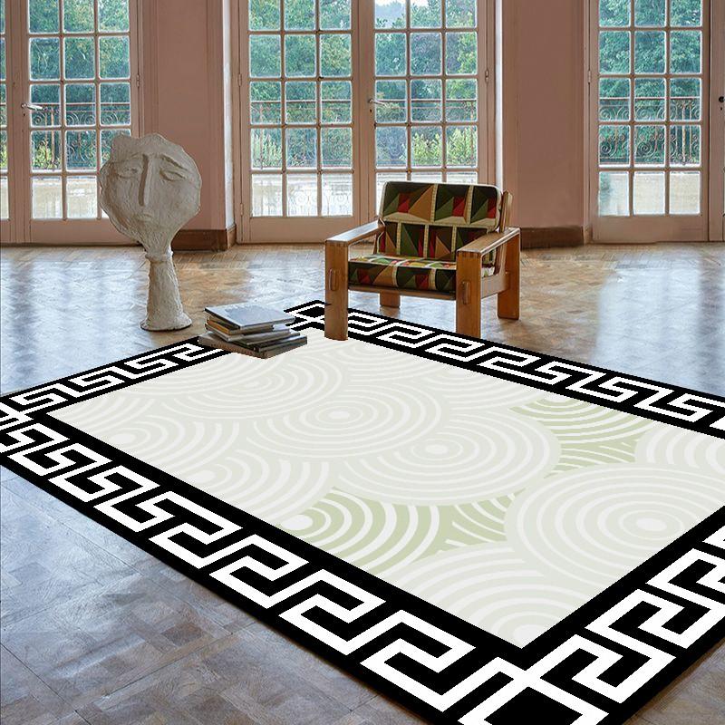 Luksusowy, nowoczesny styl, dywany do salonu, biały wystrój pokoju, duży dywanik do sypialni, antypoślizgowa, miękka, puszysta mata podłogowa na toaletkę