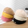 Korean Version of Autumn and Winter Fashion Hat for Women Knitted Breathable Beret Casual and Versatile Fashion Forward Hat Painter Hat