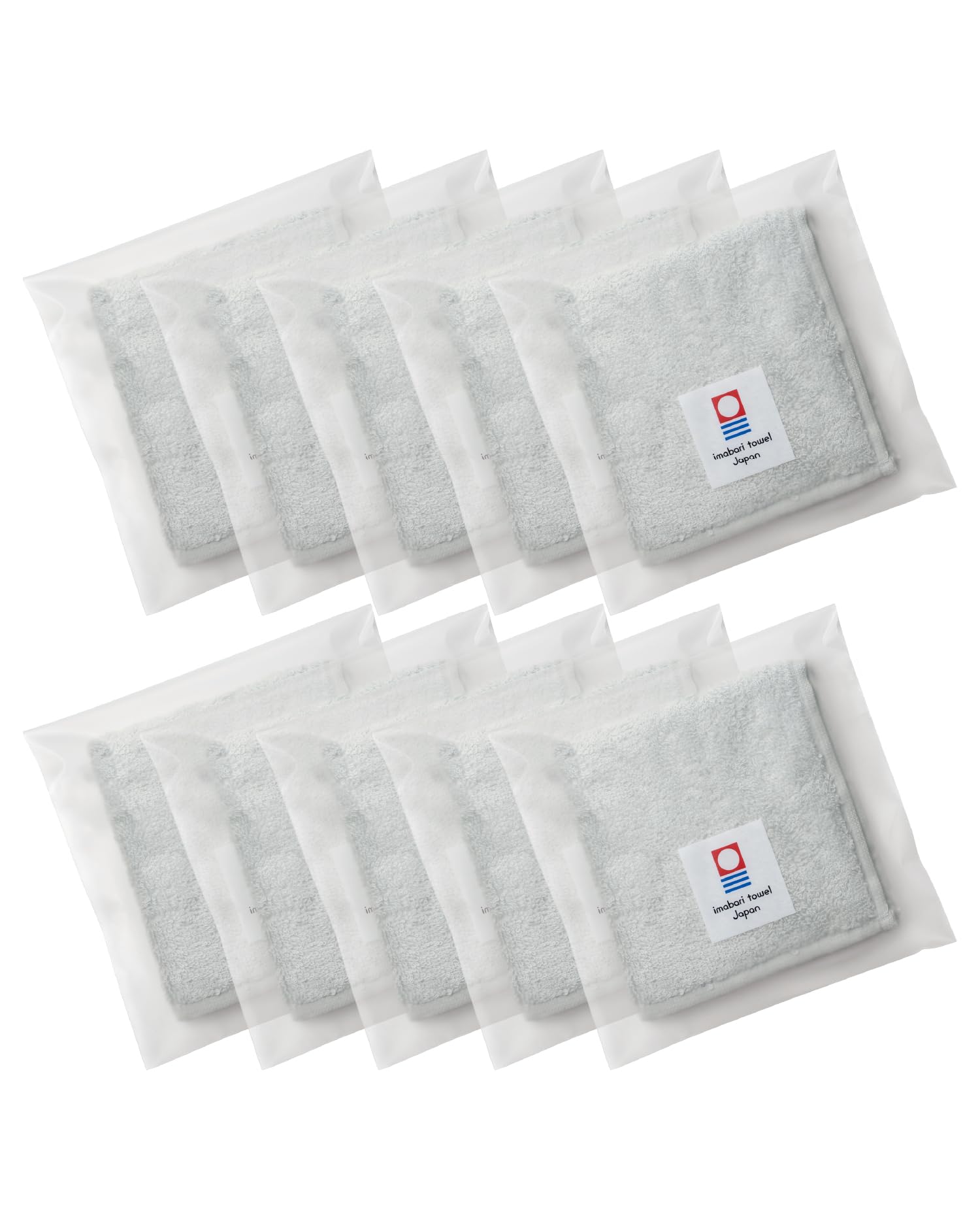 

Imabari Ручной Индивидуальный Средний 23 x Сделано в Moffin Полотенца Носовые платки Однотонный Лед [aso] Полотенца, Набор из 10 штук, Упаковано, Толщина, 23см, 100%