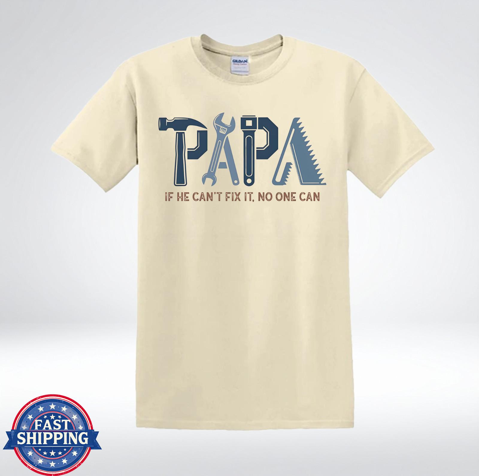 Papa Tool Lover Fathers Day Gift Idea T-Shirt XXXL