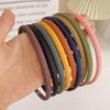 Korean Non-Slip Frosted Hairband, 0.8cm Thin, Versatile for Face Washing