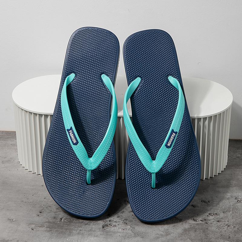 

Новые мужские шлепанцы летние нескользящие уличные сандалии обувь на шине мужская студенческая повседневная пляжная обувь 44/45