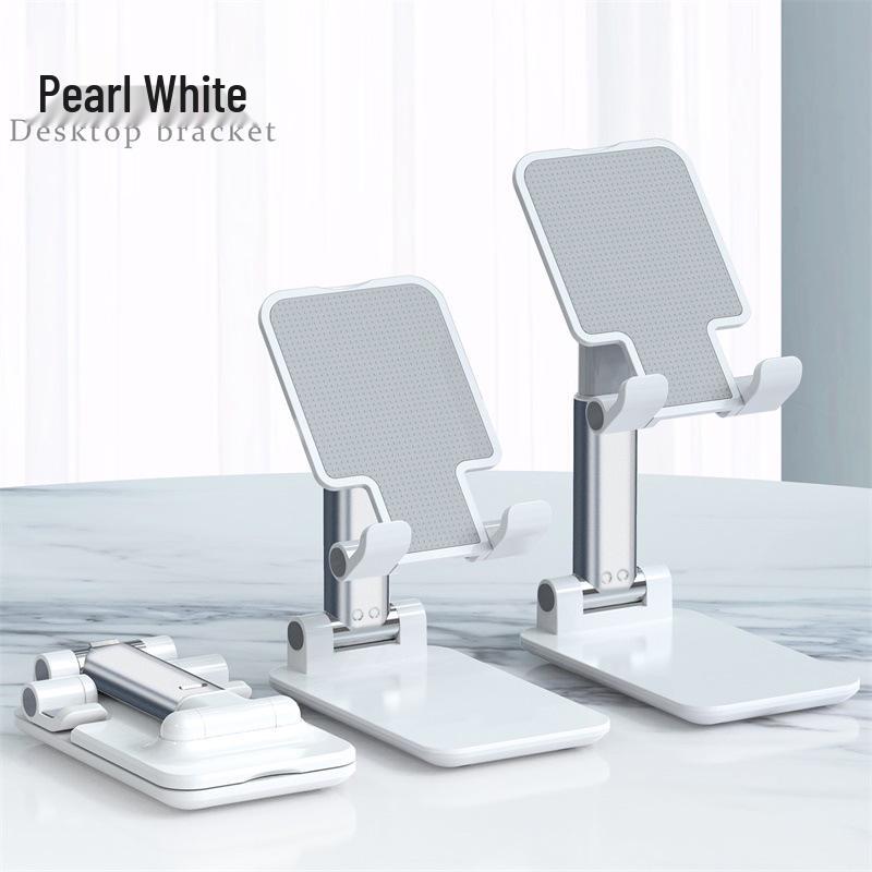 Rotating Metal Phone & Tablet Stand: Customizable, Foldable, Multi-functional Desktop Holder for TikTok Live
